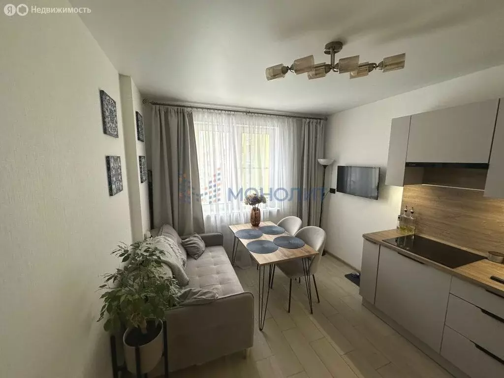 1-комнатная квартира: Нижний Новгород, проспект Героев Донбасса, 8 ... - Фото 2