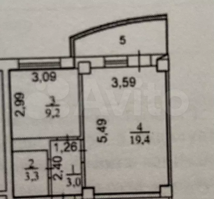 1-к. квартира, 34,9 м, 23/25 эт. - Фото 0