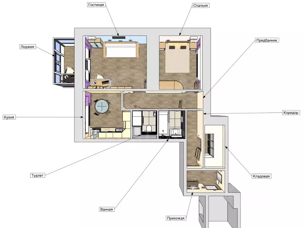 2-к кв. Московская область, Химки городской округ, д. Юрлово ул. ... - Фото 2