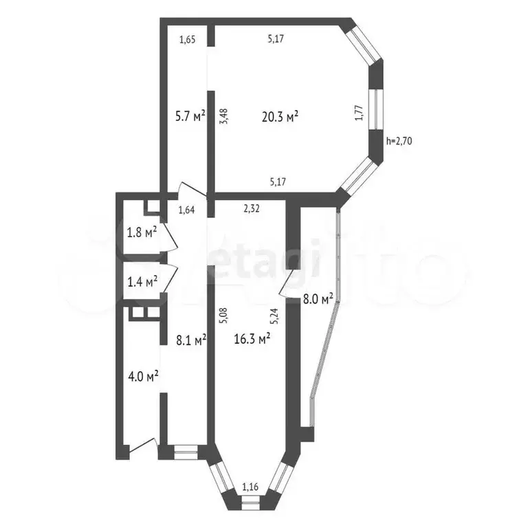 Продам офисное помещение, 62.2 м - Фото 0