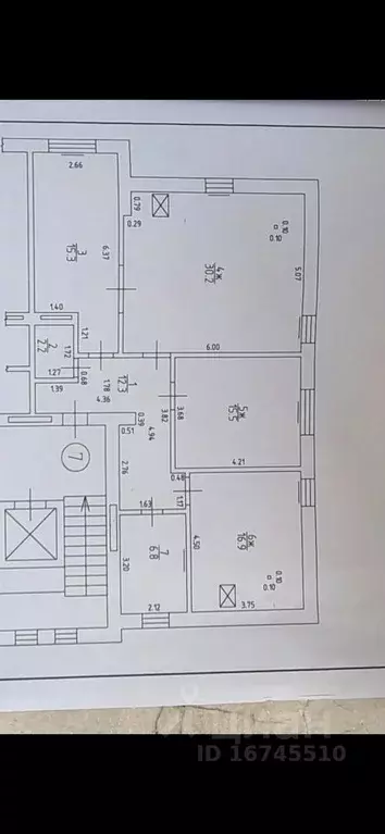 3-к кв. Калининградская область, Калининград ул. Пушкина, 4 (99.2 м) - Фото 2