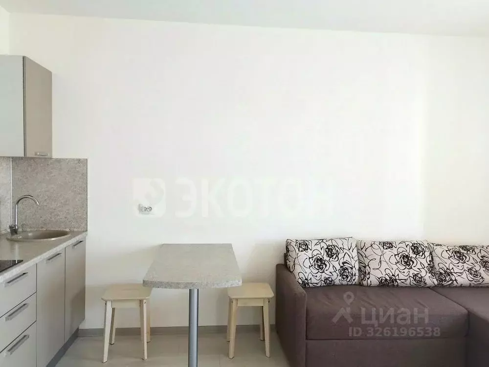 Студия Санкт-Петербург ул. Генерала Кравченко, 9к1 (25.0 м) - Фото 1