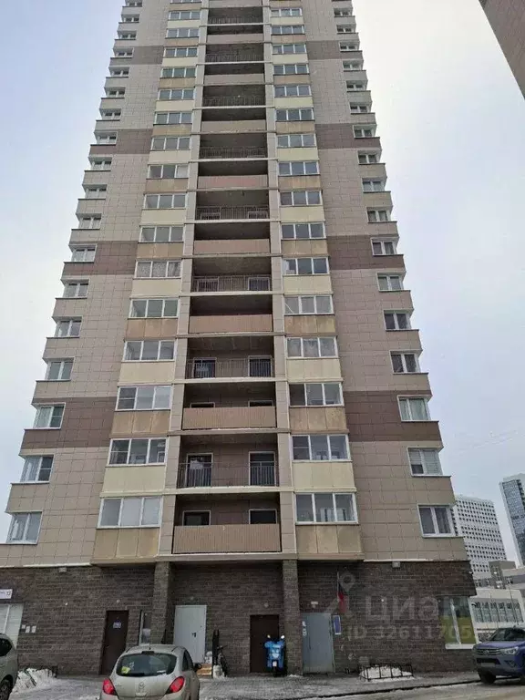 Студия Санкт-Петербург пос. Парголово, Заречная ул., 13к4 (27.34 м) - Фото 1