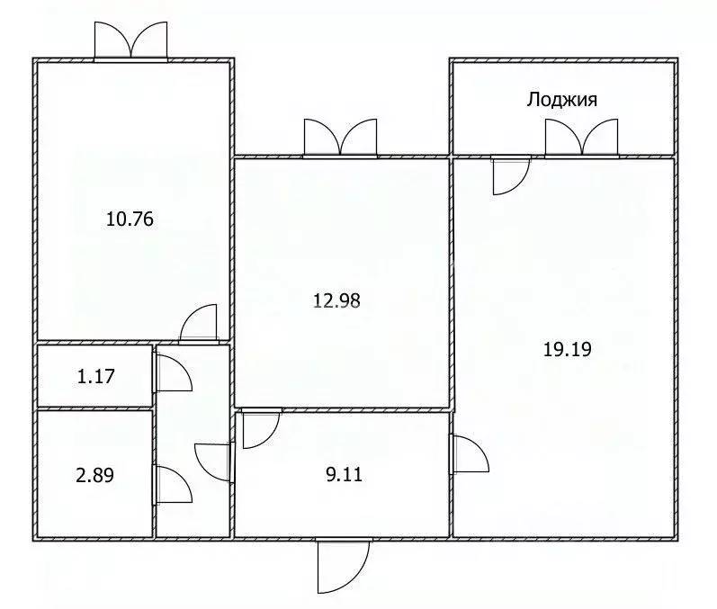 2-к кв. Ульяновская область, Ульяновск ул. Жиркевича, 3 (56.0 м) - Фото 1