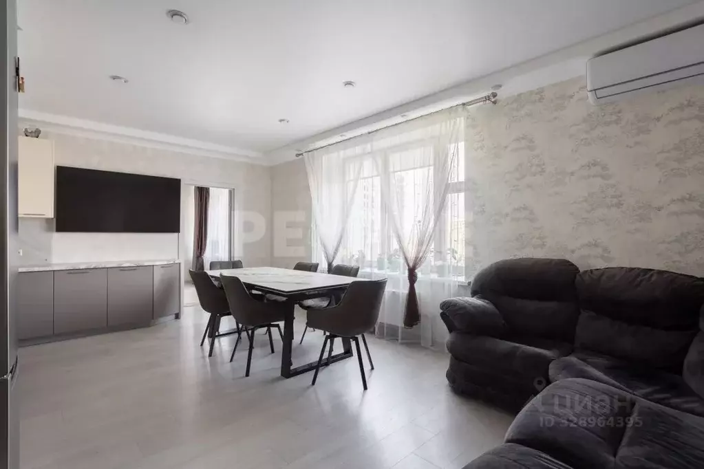 4-к кв. Москва ул. Народного Ополчения, 3 (95.4 м) - Фото 1