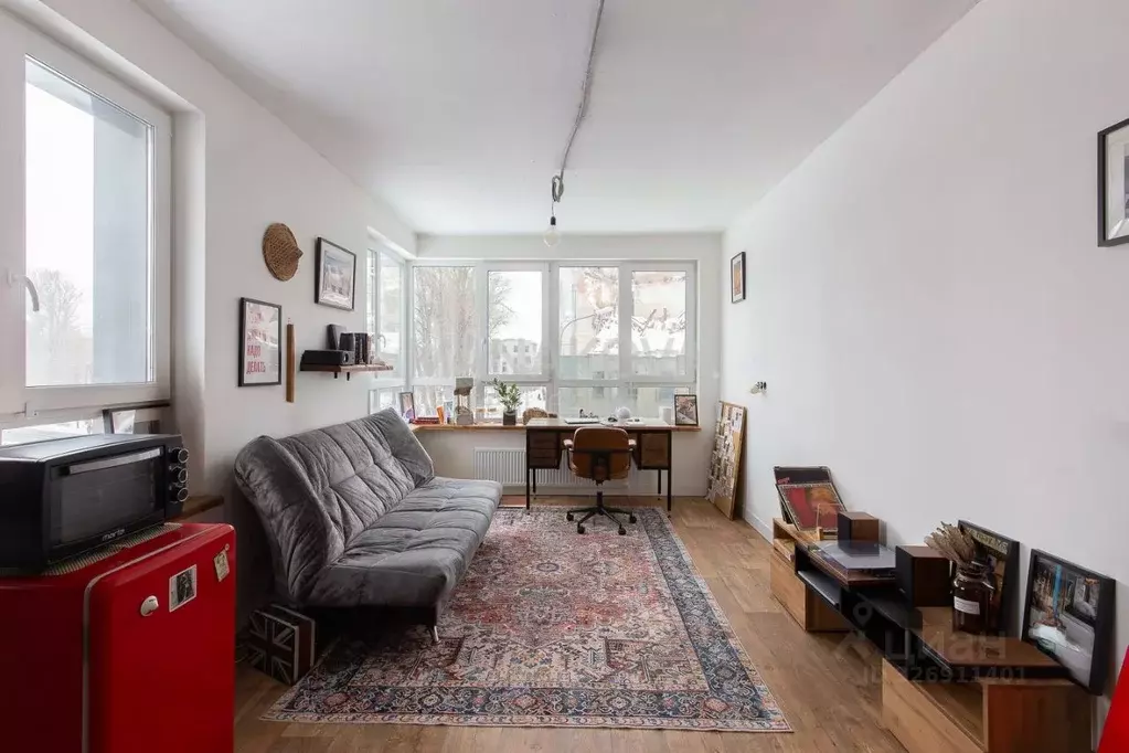 1-к кв. Санкт-Петербург ул. Шкапина, 15 (47.0 м) - Фото 2