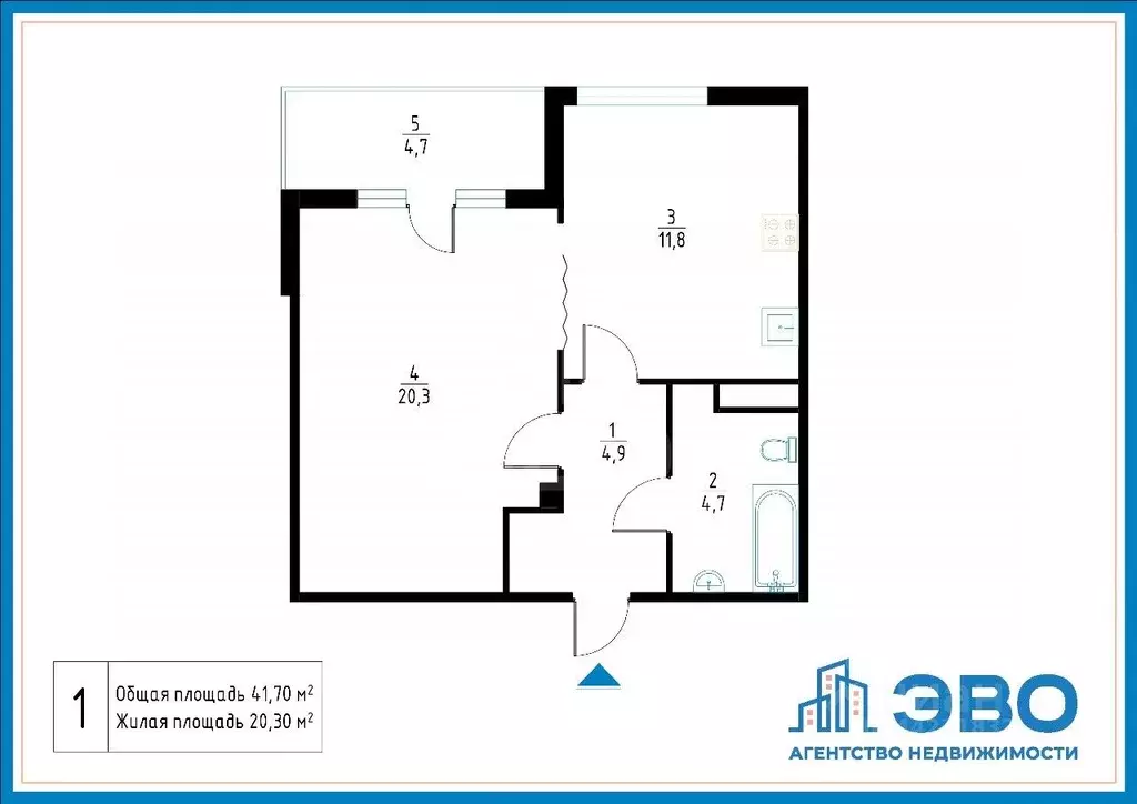 1-к кв. Санкт-Петербург просп. Металлистов, 116к1 (41.7 м) - Фото 2