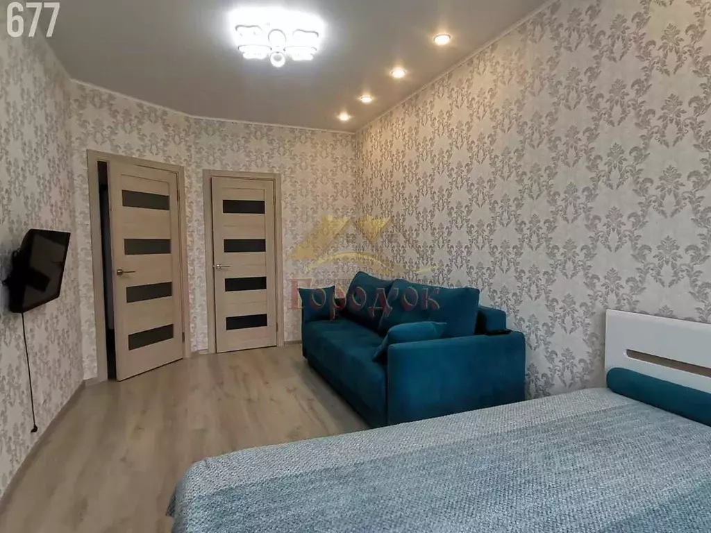 1-к кв. Воронежская область, Борисоглебск Аэродромная ул. (44.0 м) - Фото 2