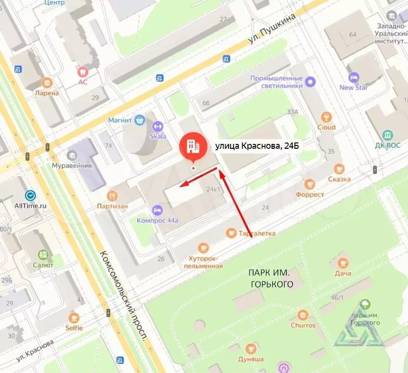 Офис, Краснова ул., 24Б - Фото 0