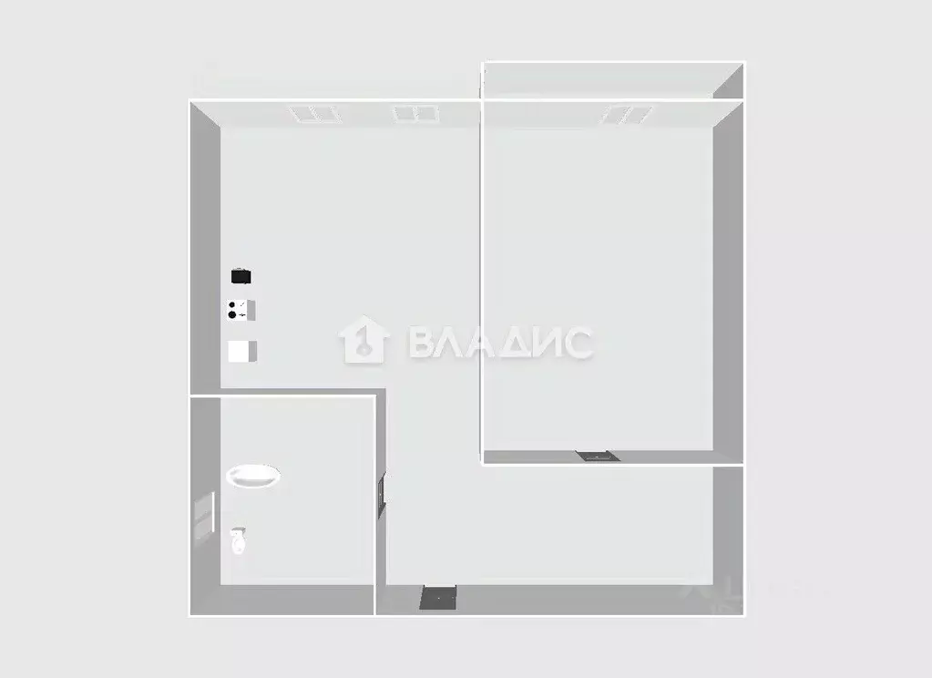 1-к кв. Пензенская область, Пенза ул. Генерала Глазунова, 11 (33.7 м) - Фото 2