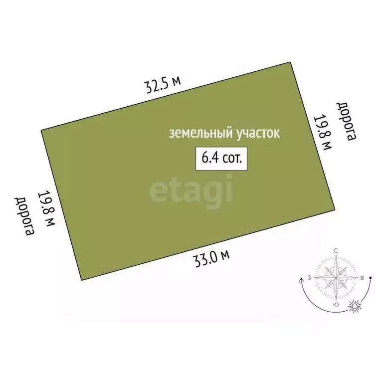 Участок в Тюменская область, Тюменский муниципальный округ, ... - Фото 1