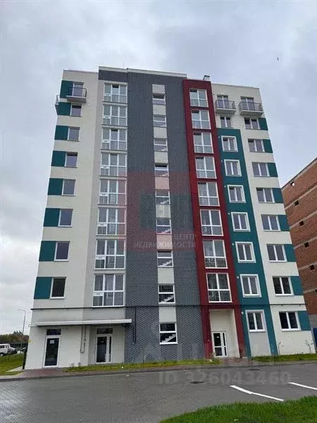 2-к кв. Калининградская область, Калининград ул. Понартская, 12 (57.13 ... - Фото 2