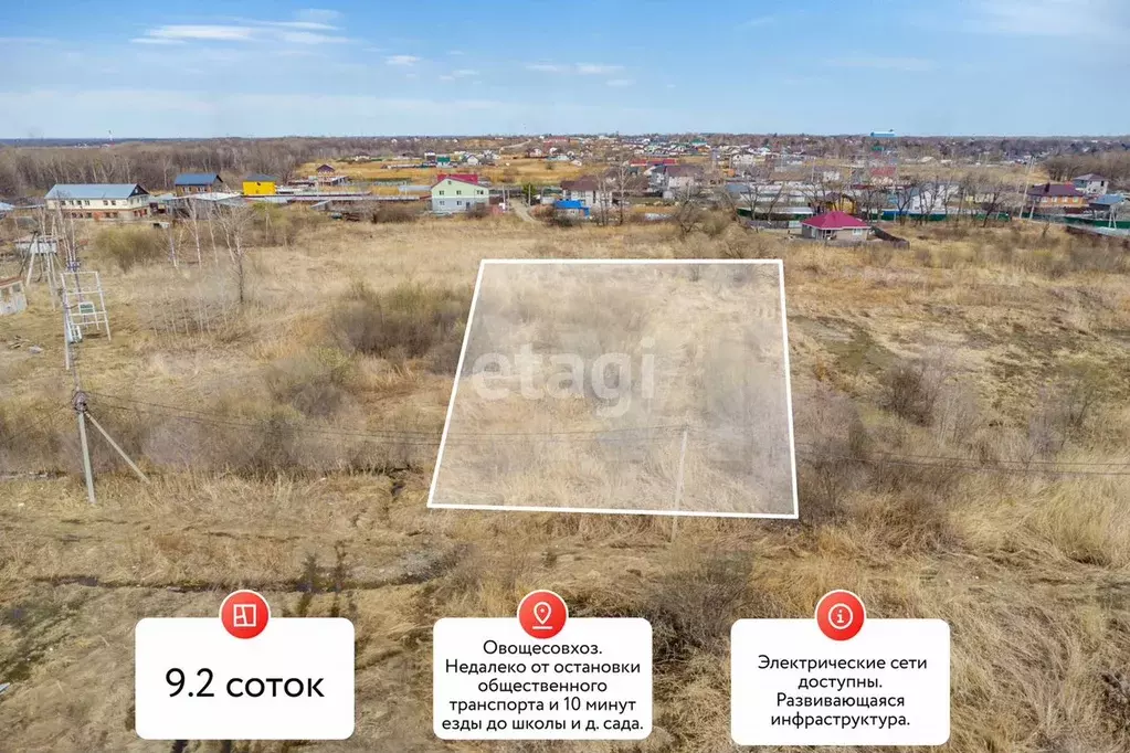 Участок 9,2 сот. (ИЖС) - Фото 0