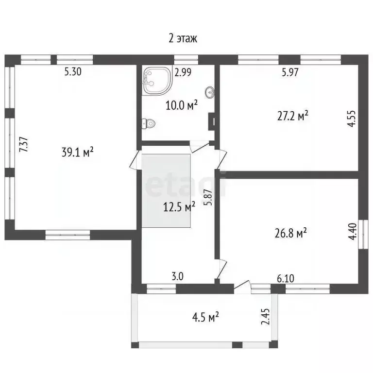 Дом в Калининградская область, Калининград Живописная ул., 1 (347 м) - Фото 1