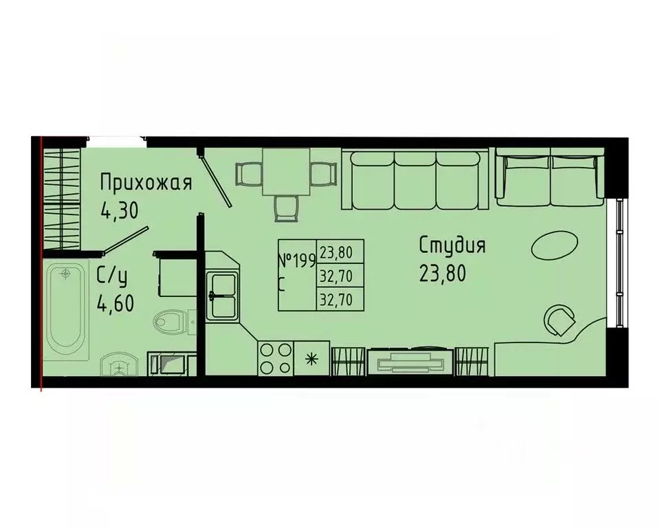 Студия Ленинградская область, Коммунар г. Гатчинский муниципальный ... - Фото 1