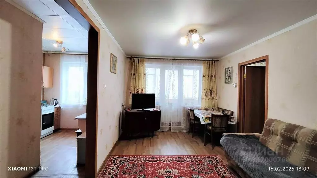 2-к кв. Челябинская область, Челябинск Южная ул., 1 (44.5 м) - Фото 1