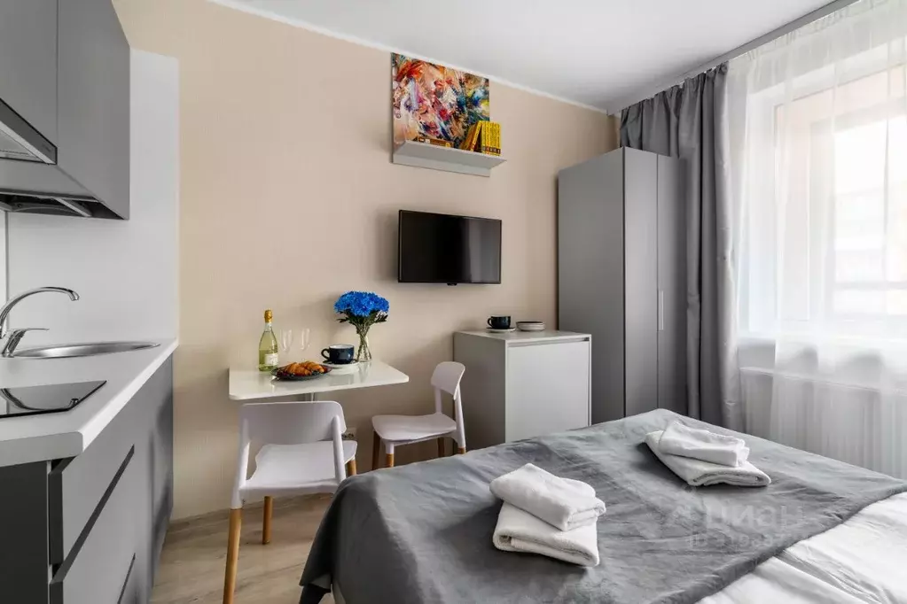 Студия Санкт-Петербург Политехническая ул., 6 (22.0 м) - Фото 2