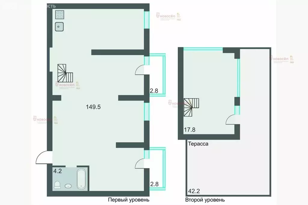 3-комнатная квартира: Екатеринбург, улица Шаумяна, 28 (149.5 м) - Фото 0