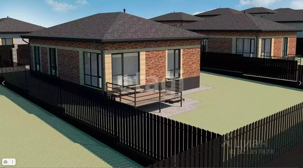 Дом в Саратовская область, д. Долгий Буерак ул. Центральная, 39 (103 ... - Фото 1