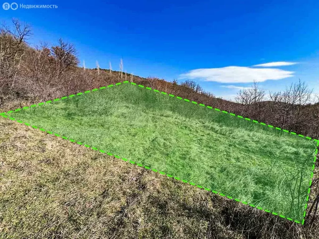 Участок в Республика Крым, муниципальный округ Алушта, село ... - Фото 1