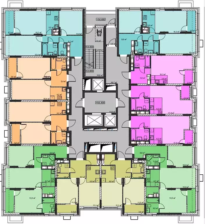 3-к кв. Приморский край, Владивосток Бам мкр,  (66.4 м) - Фото 2