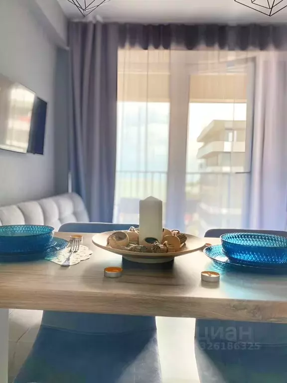 Студия Краснодарский край, Сочи городской округ, Дагомыс пгт ул. ... - Фото 1