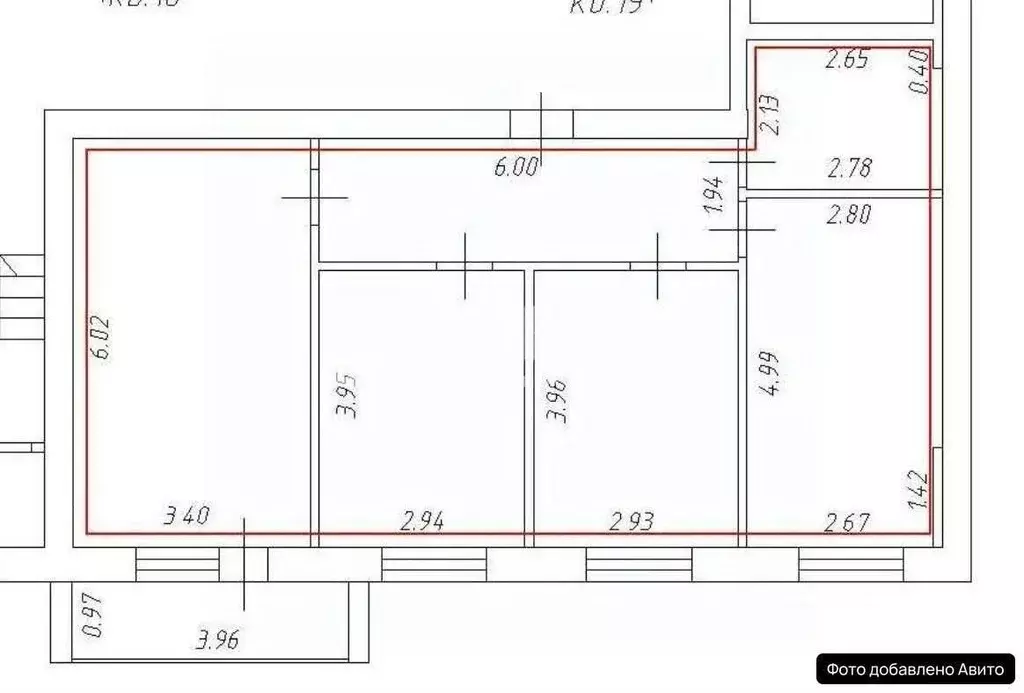3-к кв. Ивановская область, Кохма ул. Московская, 45 (75.0 м) - Фото 2