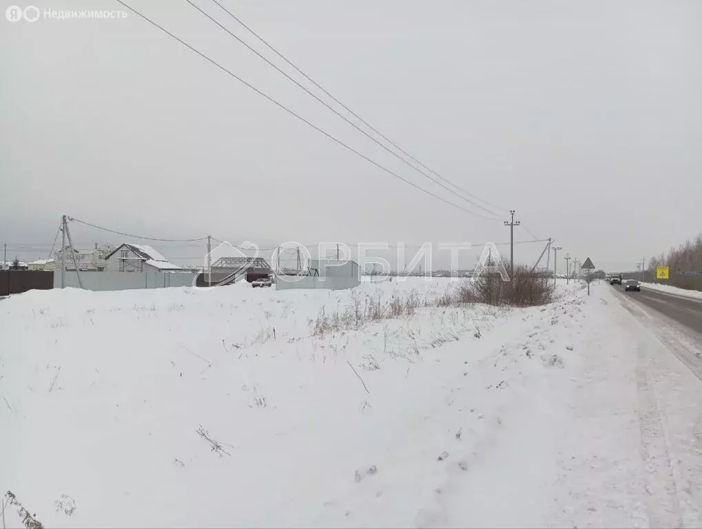 Участок в Тюменский район, село Мальково (6.64 м) - Фото 0