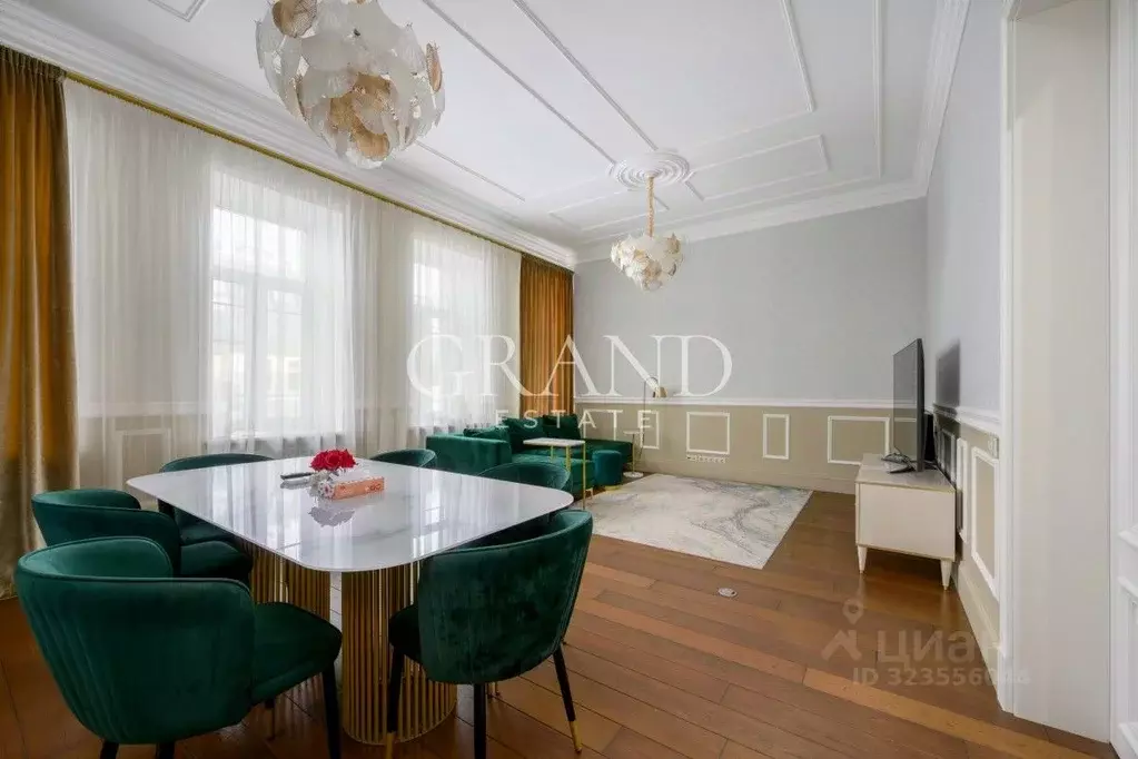 4-к кв. Москва 1-й Обыденский пер., 9/12 (176.0 м) - Фото 2