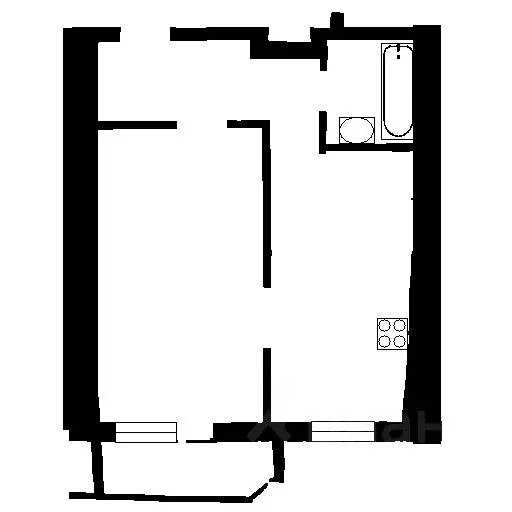 1-к кв. Санкт-Петербург просп. Королева, 47К1 (38.8 м) - Фото 1