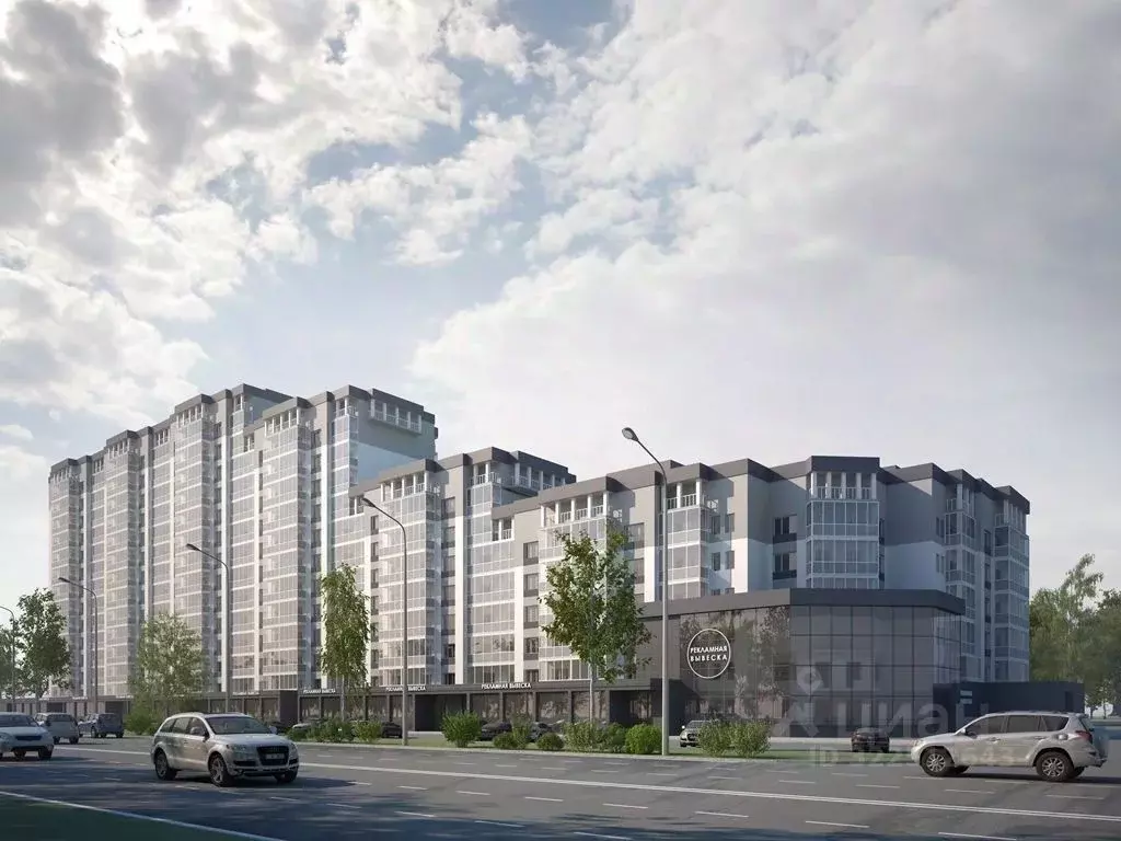 1-к кв. Воронежская область, Воронеж Мостозавод мкр, Каскад жилой ... - Фото 2