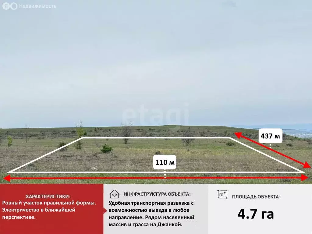 Участок в Красногвардейский район, село Марьяновка (467.56 м) - Фото 2