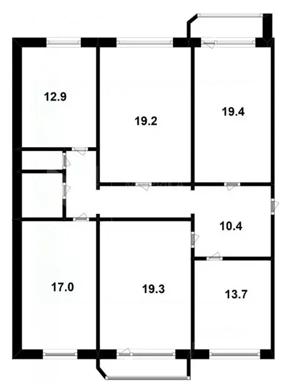 5-к кв. Тюменская область, Тюмень ул. Московский Тракт, 163 (126.0 м) - Фото 1