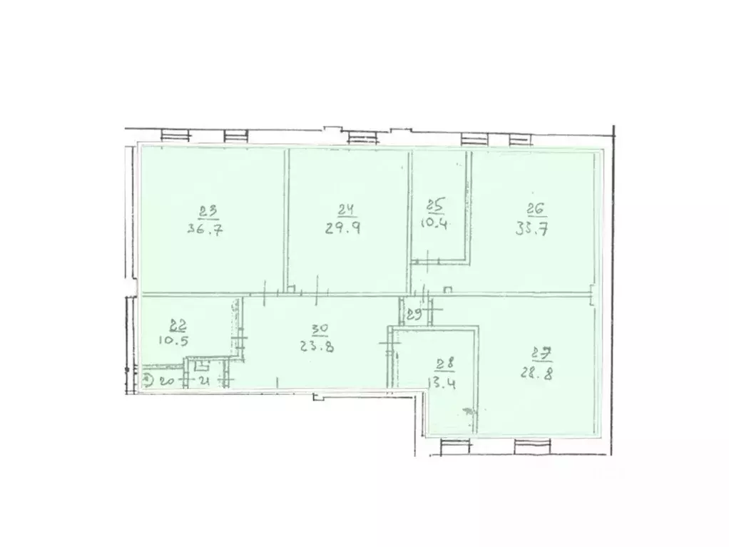 Офис в Москва Старая Басманная ул., 7С2 (211 м) - Фото 2