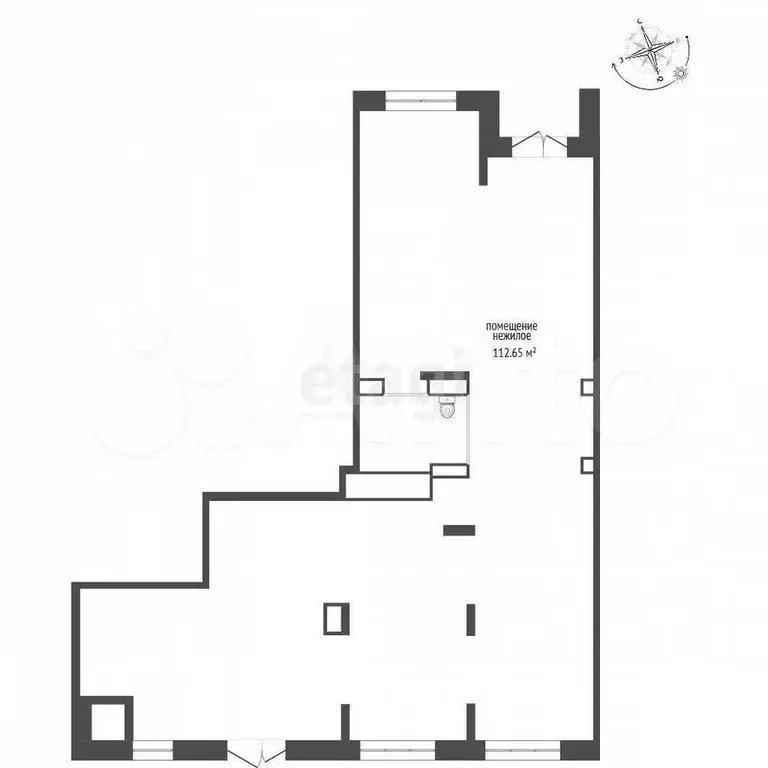 Продам помещение свободного назначения, 112.65 м - Фото 1