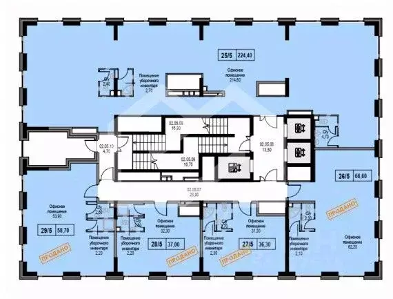 Офис в Москва ул. Академика Челомея, 7 (224 м) - Фото 2