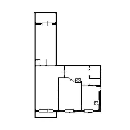 3-к кв. Башкортостан, Уфа ул. Менделеева, 5/1 (60.0 м) - Фото 1