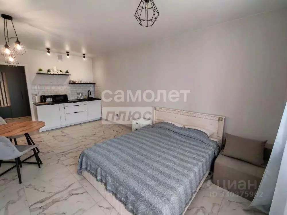 Студия Курская область, Курск ул. Энгельса, 158к1 (28.3 м) - Фото 1