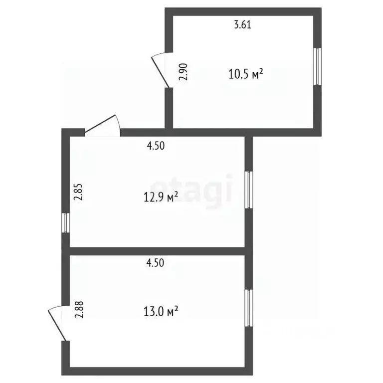Дом в Крым, Феодосия муниципальный округ, Орджоникидзе пгт, Волна СНТ ... - Фото 2