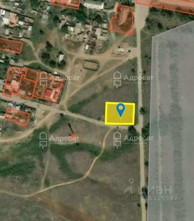 Участок в Волгоградская область, Волгоград Поселок имени Гули ... - Фото 2