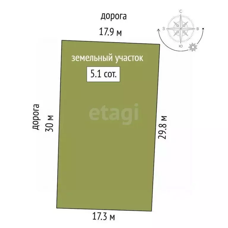 Участок в Ростовская область, Азов Азовский район, пер. 6-й Линейный ... - Фото 2