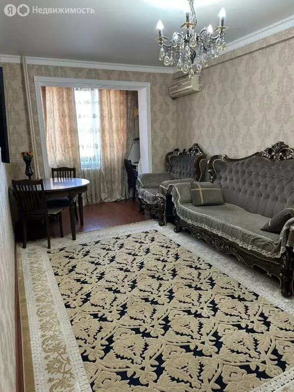 1-комнатная квартира: Махачкала, улица Братьев Нурбагандовых, 12 (40 ... - Фото 1