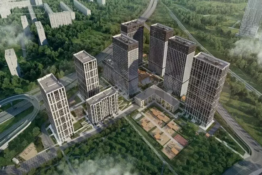 3-к. квартира, 75,9 м, 18/25 эт. - Фото 1