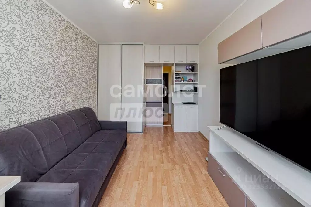 1-к кв. Тюменская область, Тюмень ул. Николая Федорова, 17 (40.0 м) - Фото 1