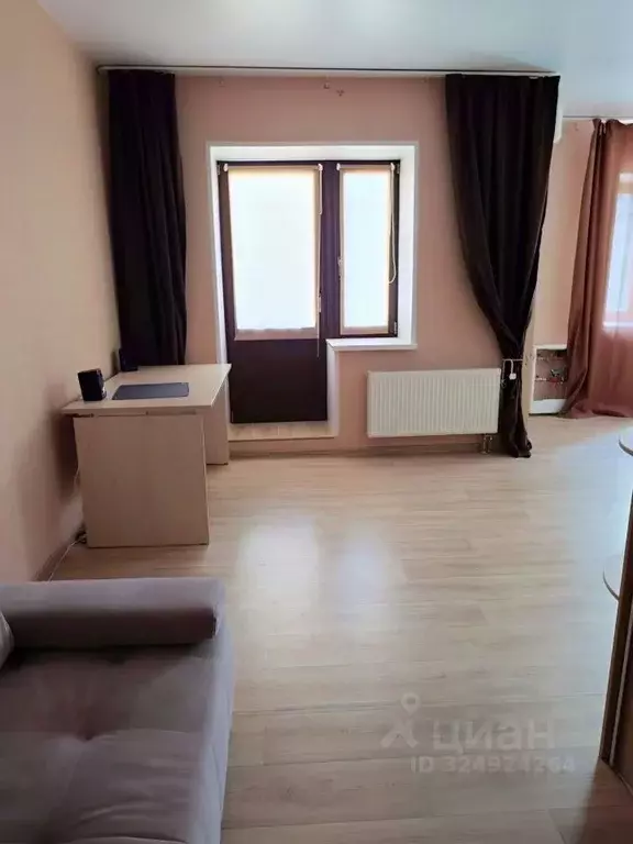 Студия Тюменская область, Тюмень Харьковская ул., 68 (40.7 м) - Фото 1