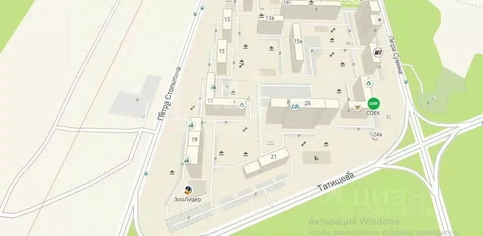 Торговая площадь в Челябинская область, Челябинск ул. Петра Столыпина, ... - Фото 1