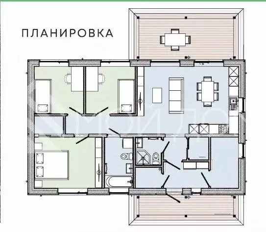 Дом в Сахалинская область, Анивский городской округ, с. Мицулевка  (85 ... - Фото 1
