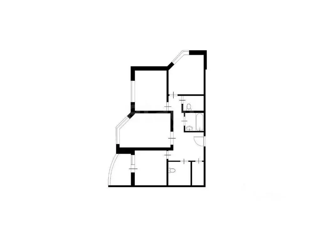 3-комнатная квартира: Москва, улица Барышиха, 21к1 (76 м) - Фото 0