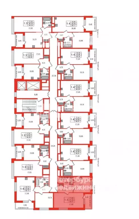 1-к кв. Санкт-Петербург Кубинская ул., 76к1 (36.5 м) - Фото 1