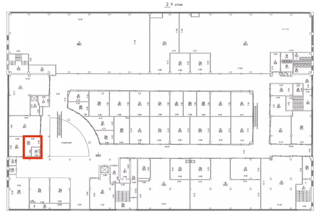 Помещение свободного назначения в Москва Кировоградская ул., 9К1 (26 ... - Фото 2